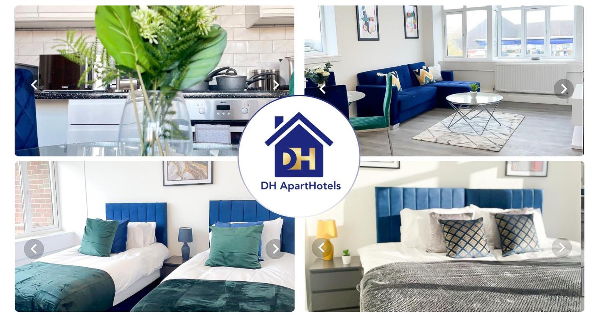2 Bedroom Apartment - Flitwick - Contractor Friendly - Tourist Ready - Full Kitchen - Wifi - Smart Tv - Sofa Bed - Free Parking - Ideal For Short Or Long Stays מראה חיצוני תמונה